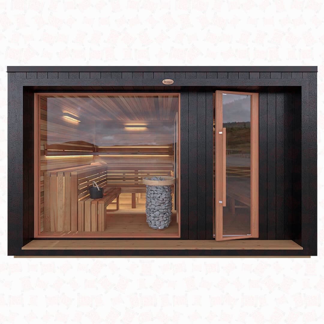Kabina Deluxe Outdoor Cedar Sauna for Sale at Canadian Sauna Sales Ltd - Image 3