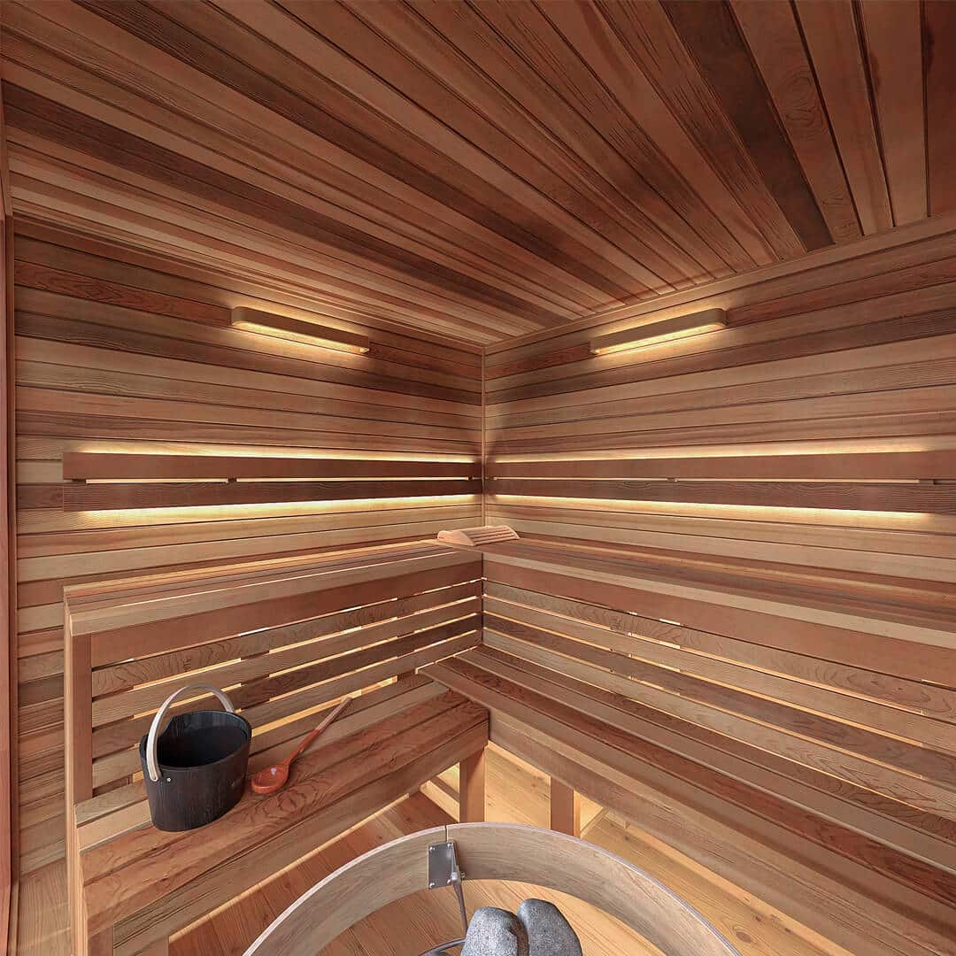 Kabina Deluxe Outdoor Cedar Sauna for Sale at Canadian Sauna Sales Ltd - Image 17
