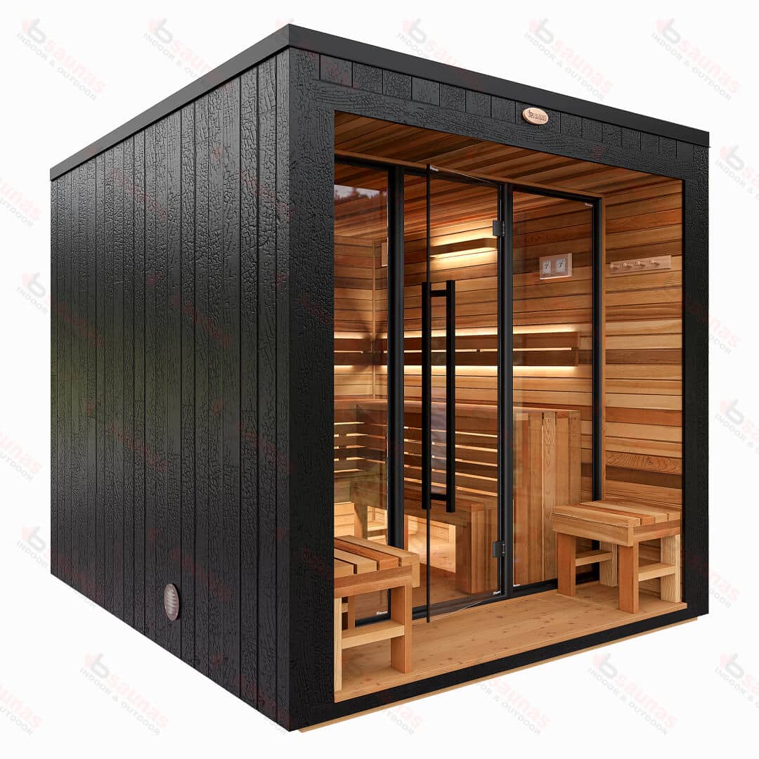 Kubik M Deluxe Outdoor Cedar Sauna for Sale at Canadian Sauna Sales Ltd - Image 31