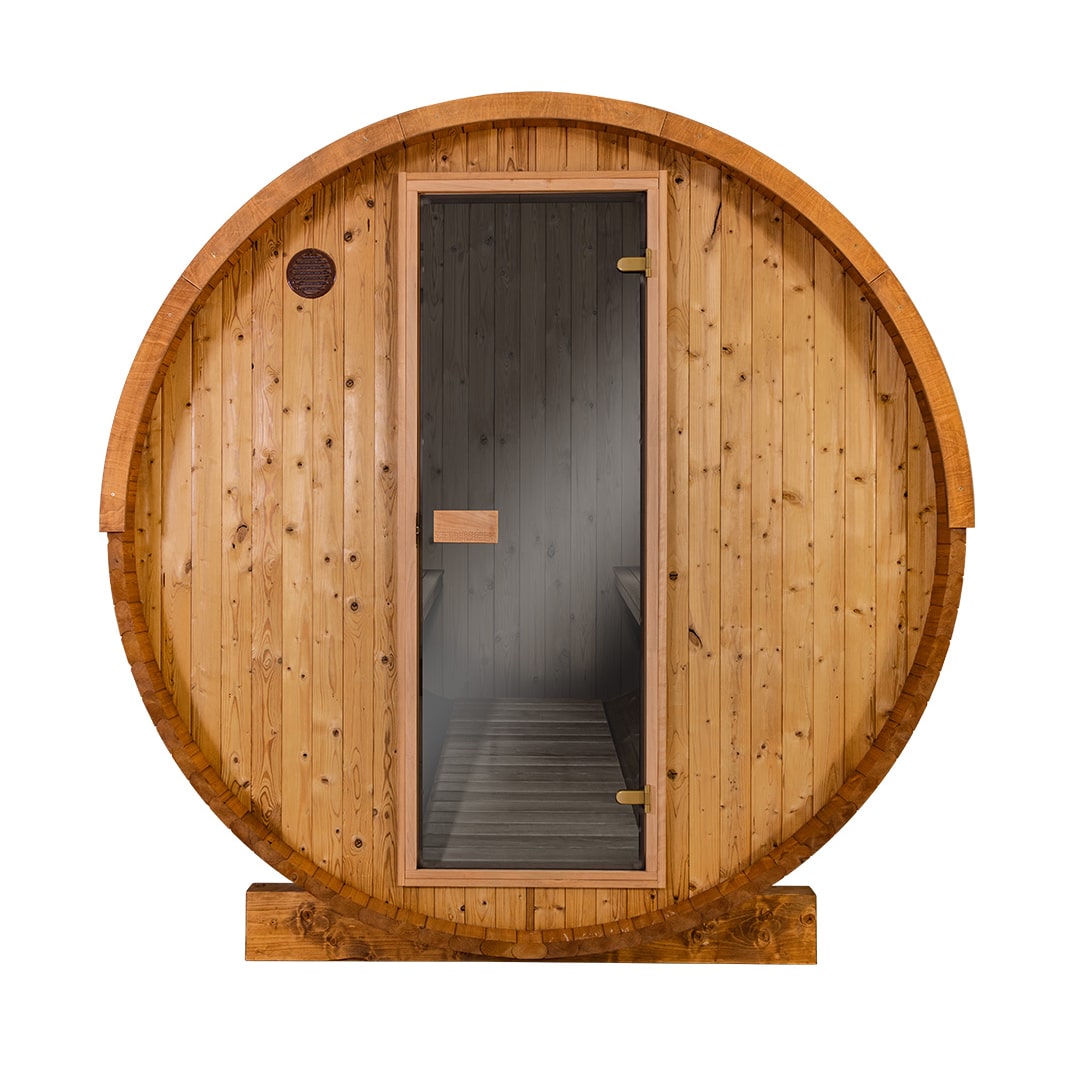 Thermory Barrel Sauna Kit #53 | No Window for Sale at Canadian Sauna Sales Ltd
