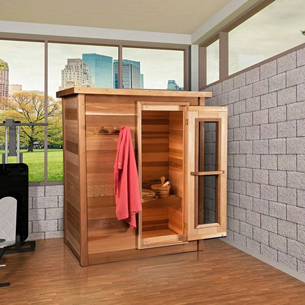 Indoor Cabin / Western Clear Red Cedar for Sale at Canadian Sauna Sales Ltd