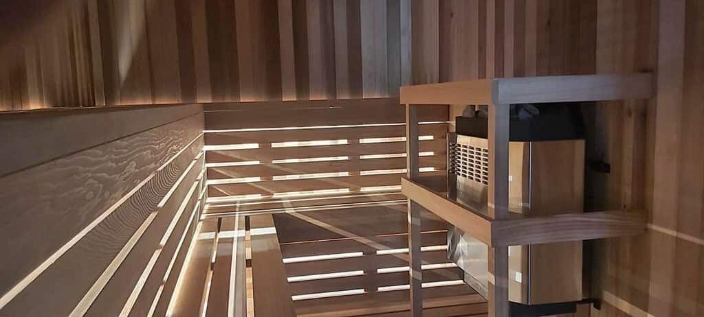 Homecraft H-Series 7.5 kW Modern Wall-Mounted Sauna Heater for Sale at Canadian Sauna Sales Ltd - Image 3